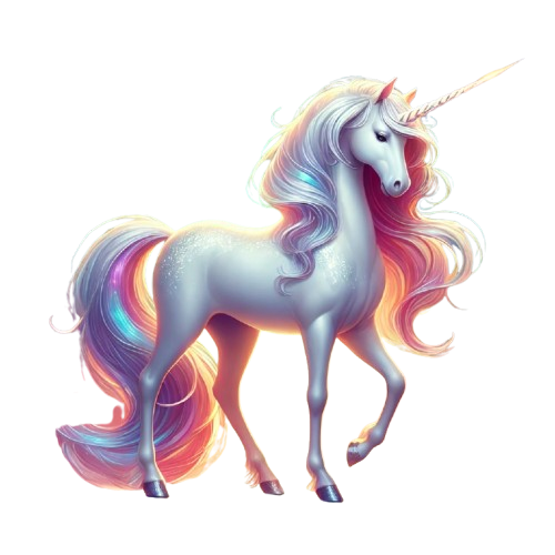 A majestic unicorn